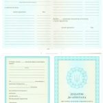 -Додаток до атестата школи. Бланк 1993-1999 р.р. 0
