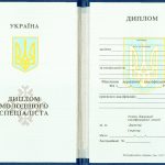 Диплом техникума, колледжа Украины. Образец 1993-1999 г.г. - фото 2